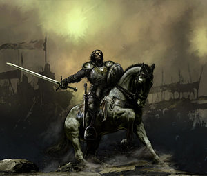 300x254 Knight Paintings Fine Art America - Painting Knights