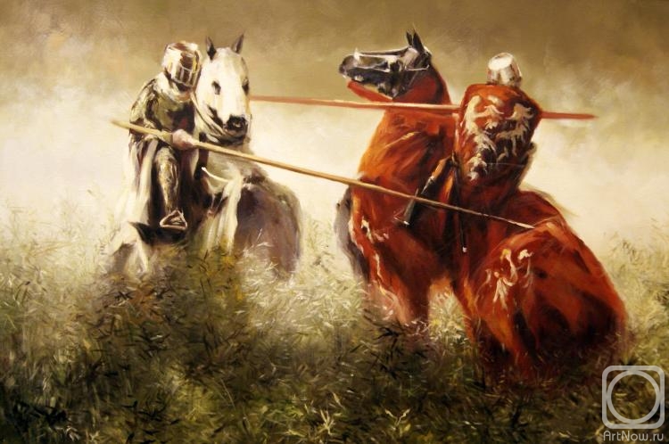 750x498 Painting Buy On Artnow.ru - Painting Knights