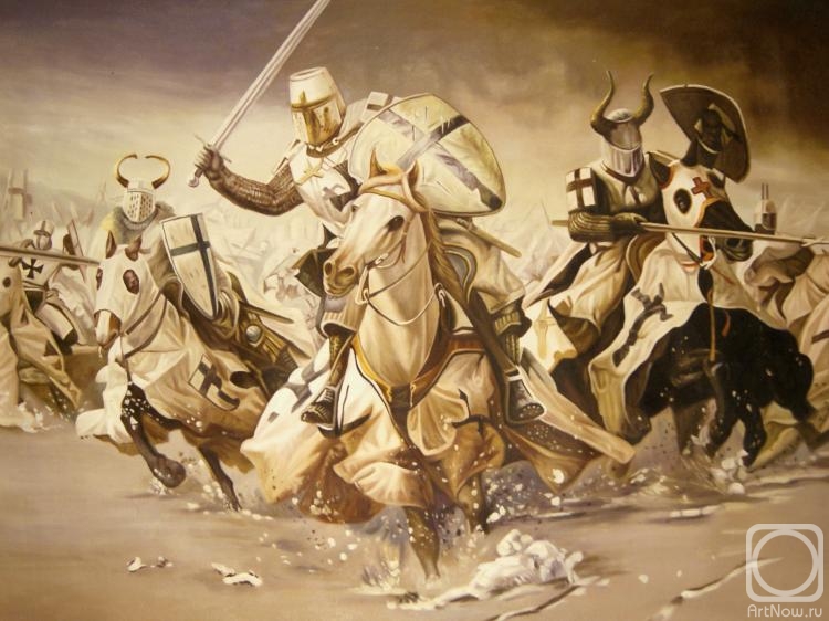 750x562 Painting Buy On Artnow.ru - Painting Knights