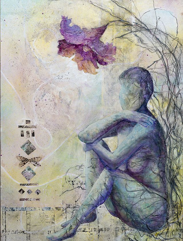 640x840 Nancy L. Smith, Painting - Painting L