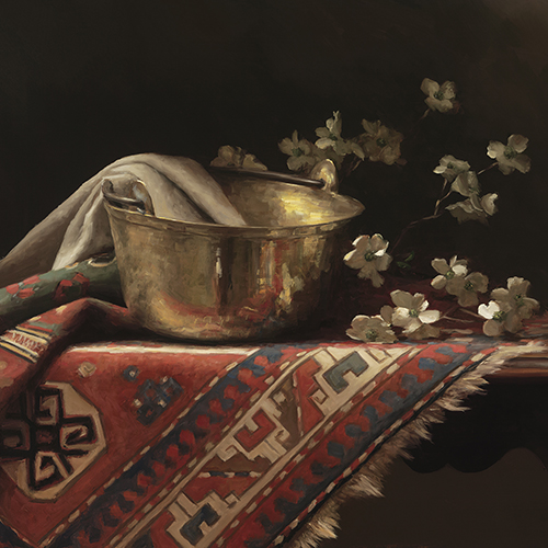 500x500 Sarah Lamb Paintings, Still Life, Commission, Trompe L'Oeil - Painting L