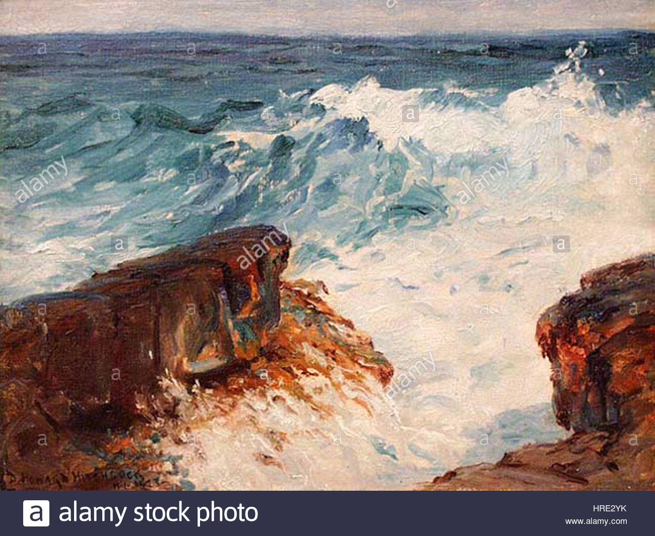 1300x1065 Washing Surf - Painting Lava Rock