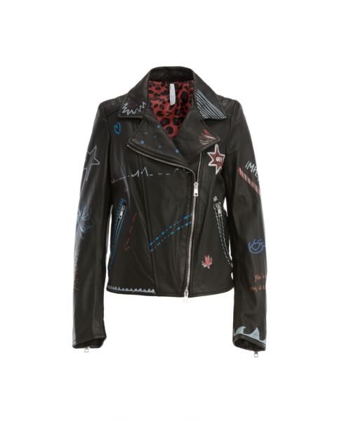 Painting Leather Jacket at PaintingValley.com | Explore collection of ...