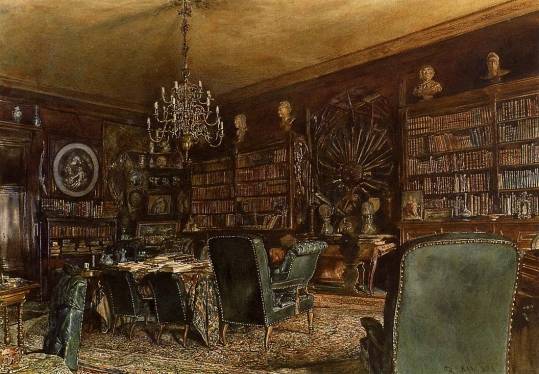 539x374 Rudolf Von Alt - Painting Library