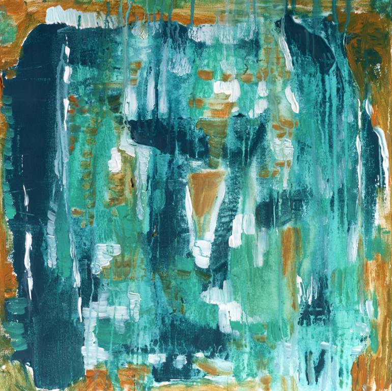 770x769 Saatchi Art Library Books Painting By Ann Tygett Jones - Painting Library