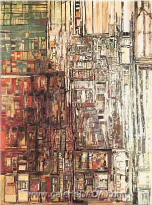 303x408 The Library 2 - Painting Library