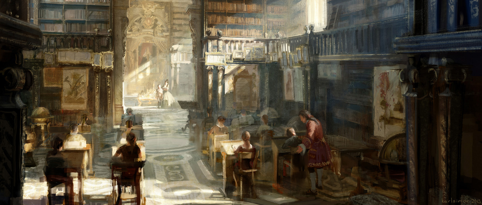 1920x817 Artstation - Painting Library