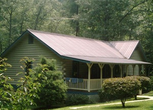 300x215 House Painting - Painting Log Homes