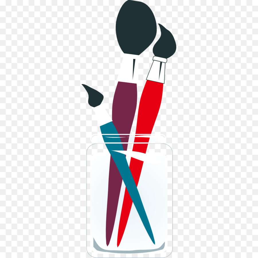 900x900 Paintbrush Logo Watercolor Painting Clip Art - Painting Logo