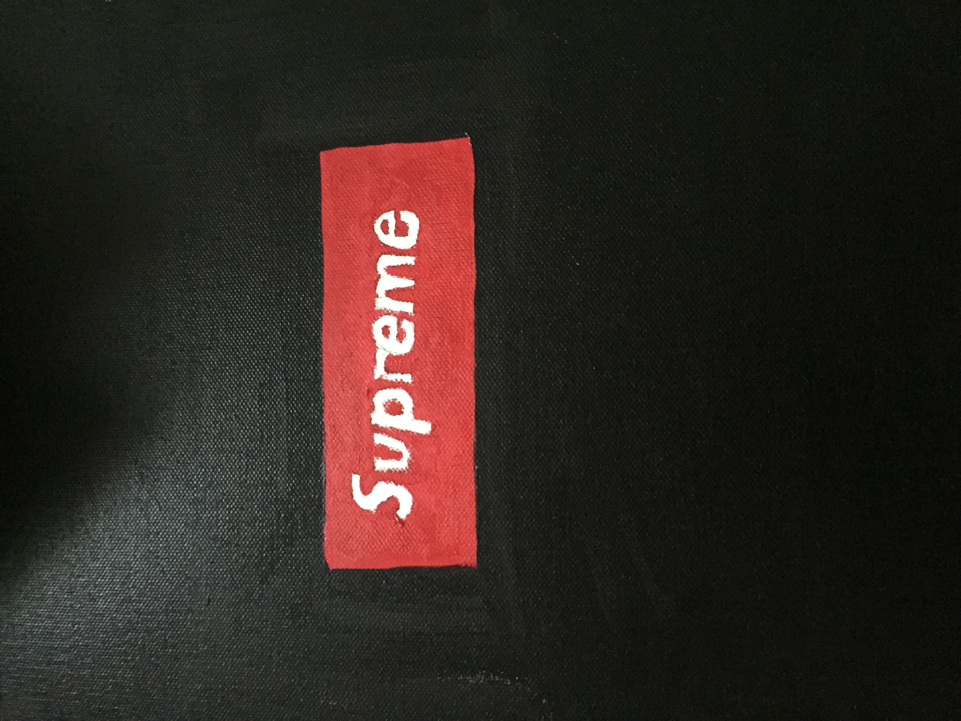 3264x2448 Supreme Box Logo Painting - Painting Logo