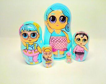 340x270 Lol Doll Decor Etsy - Painting Lol Dolls
