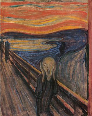 317x400 Loneliness In Art The Scream By Edvard Munch - Painting Loneliness