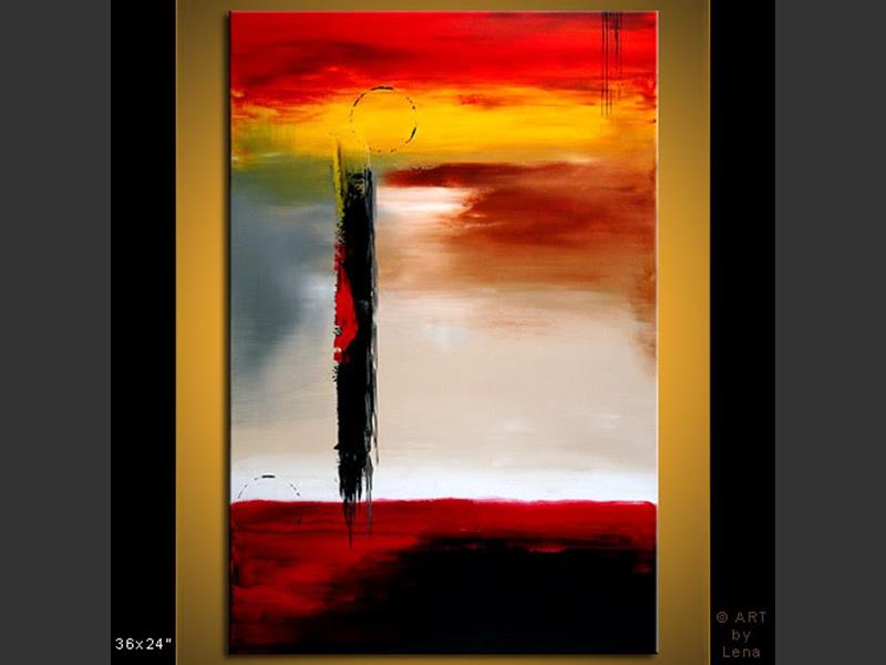 800x600 Looking Through My Window Art By Lena - Painting Looking Through A Window