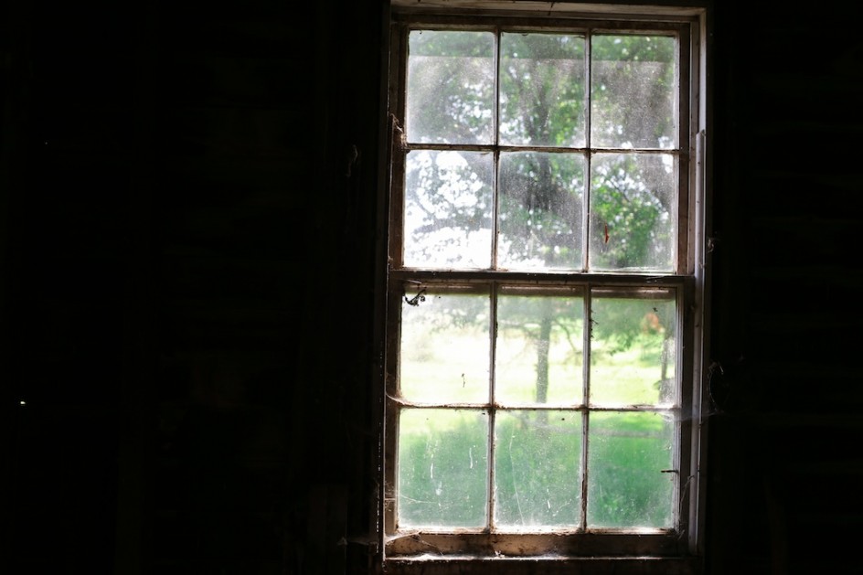 944x629 Window Painting New Bedlam Farm - Painting Looking Through A Window
