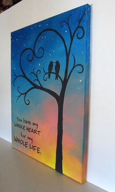 236x392 Wedding Decor, Wedding Gift, Canvas Quotes, Anniversary Gift, Love - Painting Love Quotes