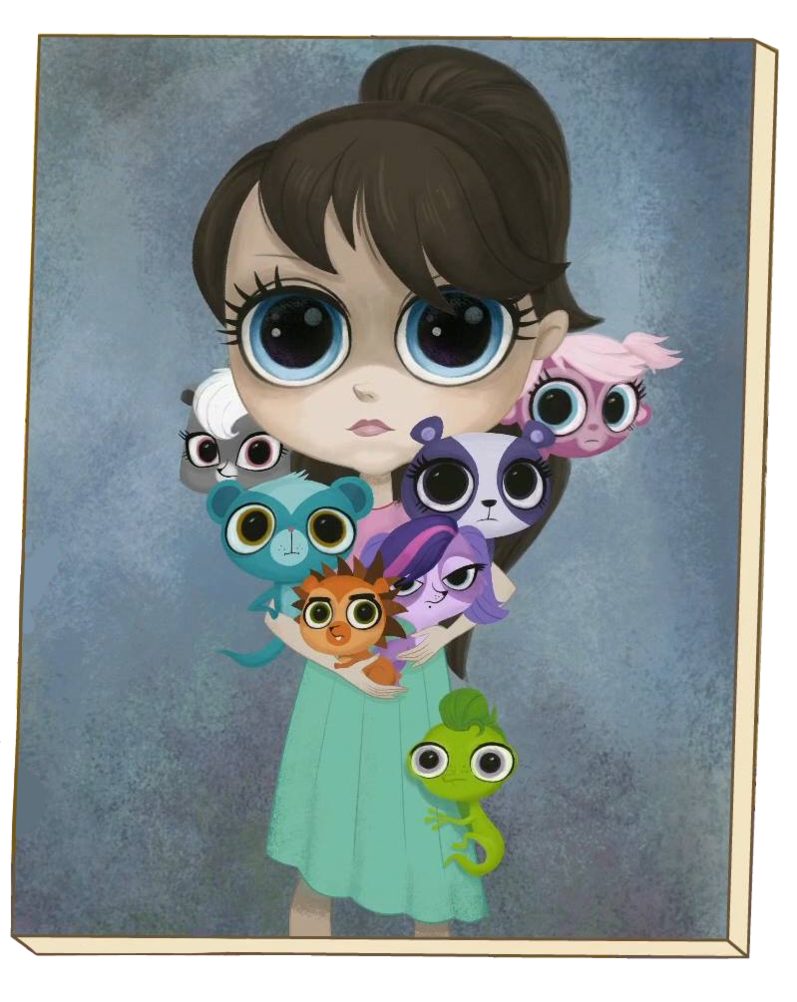 797x1002 Lps Minka's Painting Vector By Emilynevla - Painting Lps