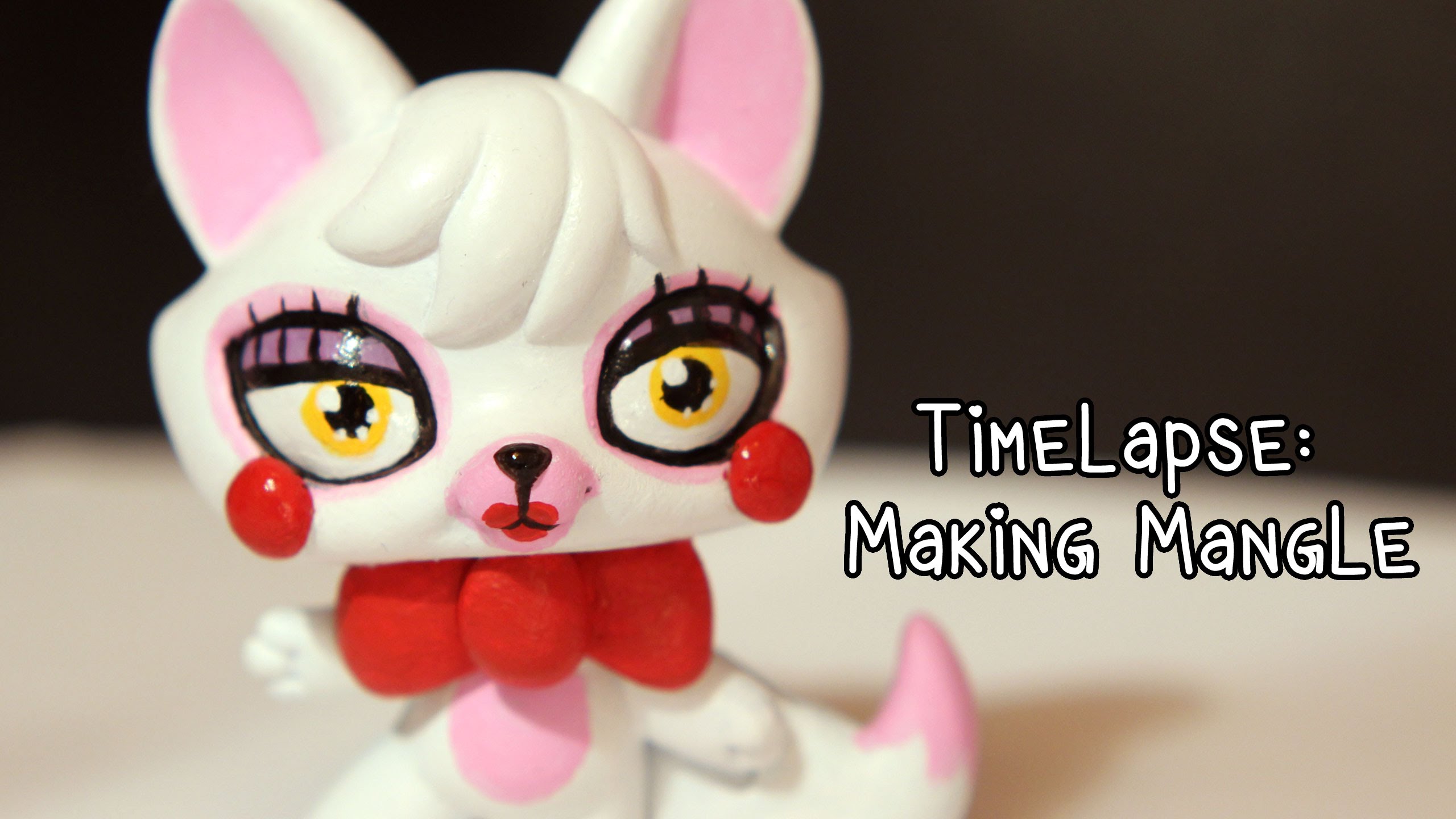 2560x1440 Timelapse Sculpting And Painting Mangle (Lps Custom) - Painting Lps