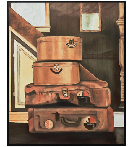 450x500 Sterling 7011 1188 Leather Luggage 31 X 25 Inch Painting - Painting Luggage