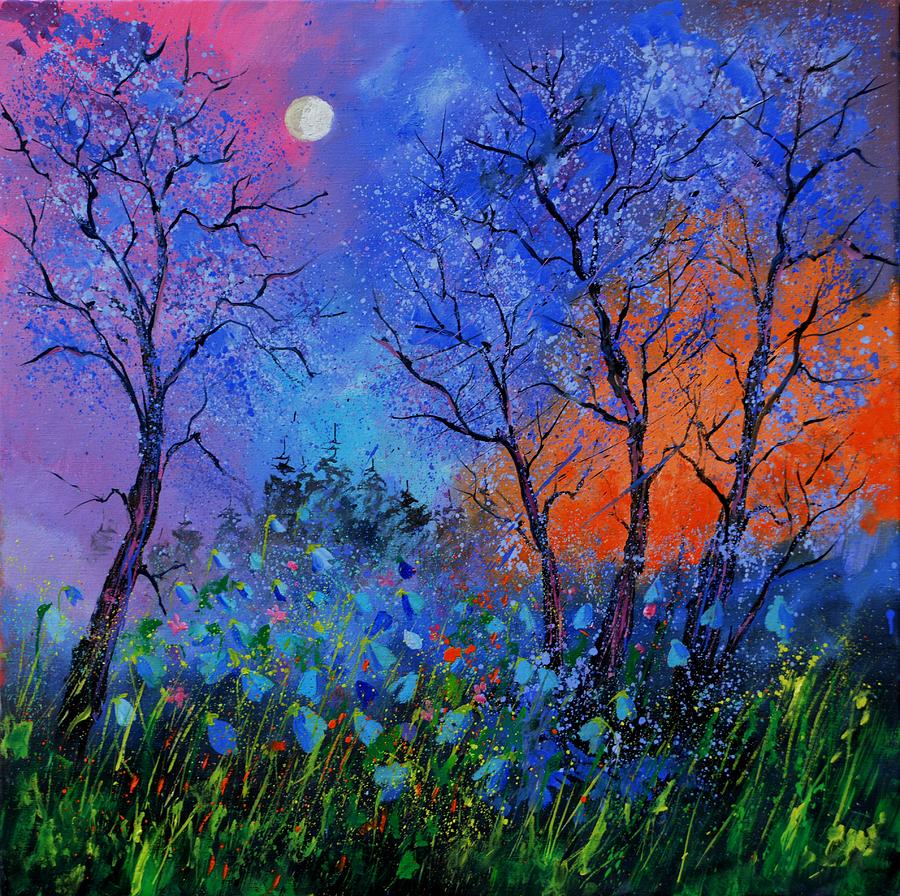 900x896 Magic Wood Painting By Pol Ledent - Painting Magic