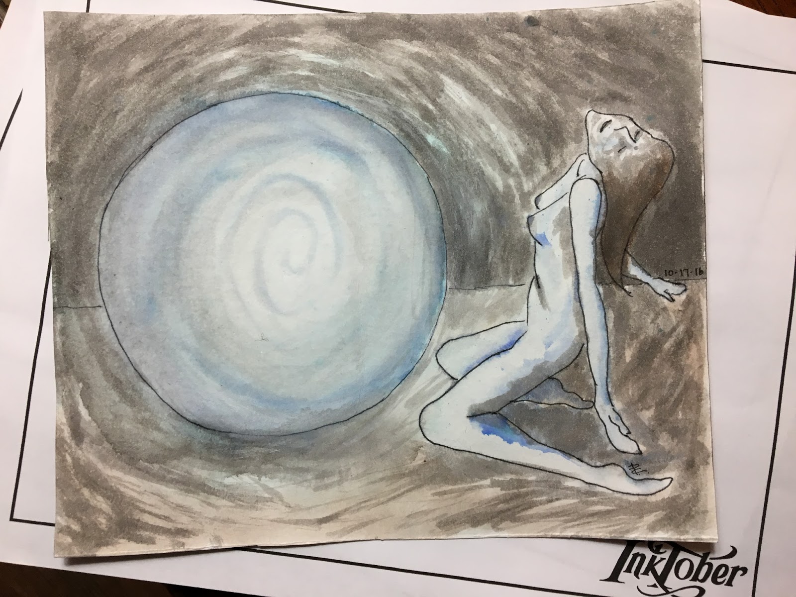 1600x1200 Phare Camp Art Journal - Painting Magic Wand