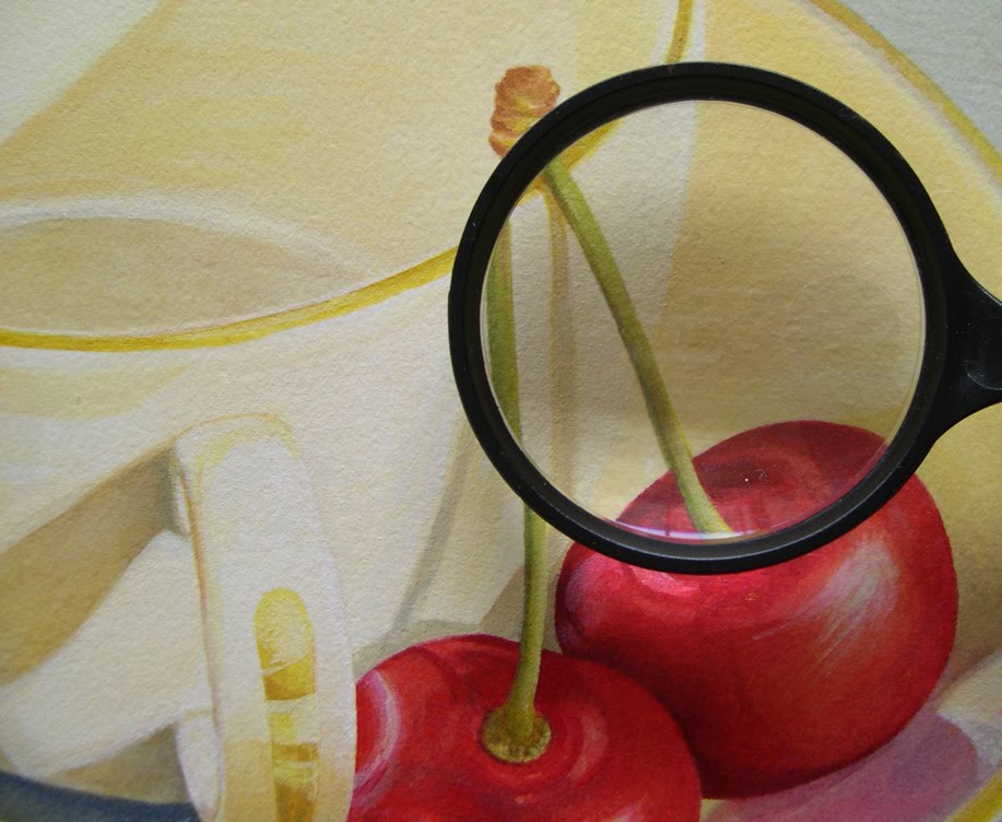 917x752 Zoom Tool And Magnifying Glass - Painting Magnifying Glass