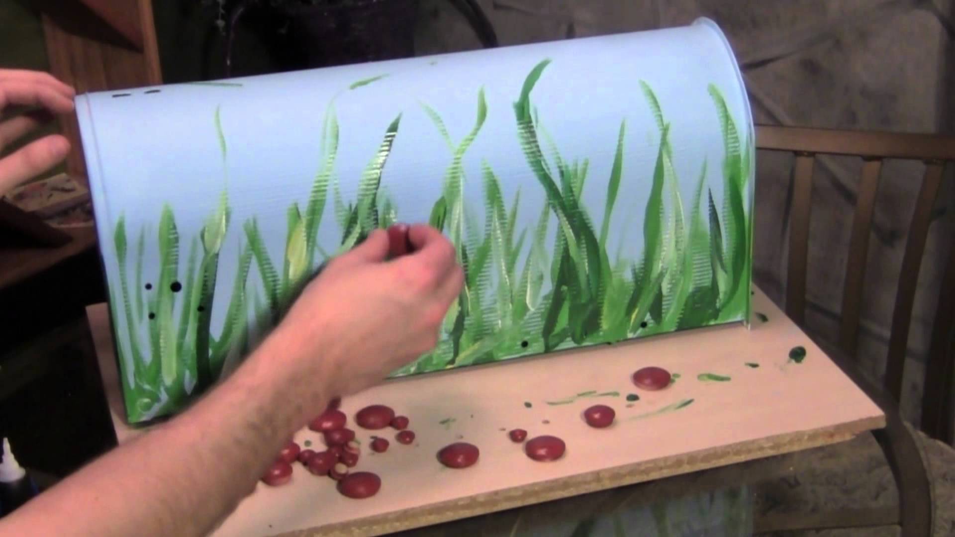 1920x1080 Lady Bug Mailbox - Painting Mailboxes