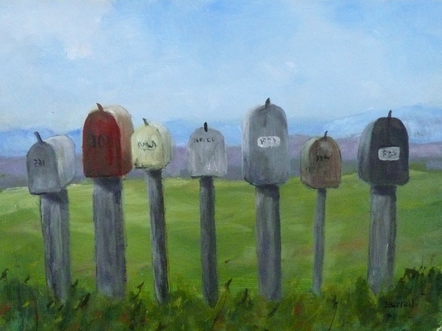 640x479 Mailbox Soliders - Painting Mailboxes