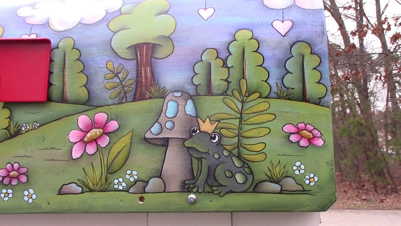 1280x720 Painted Mailbox - Painting Mailboxes