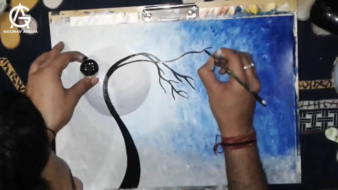 1280x720 How To Make Creative Painting - Painting Making