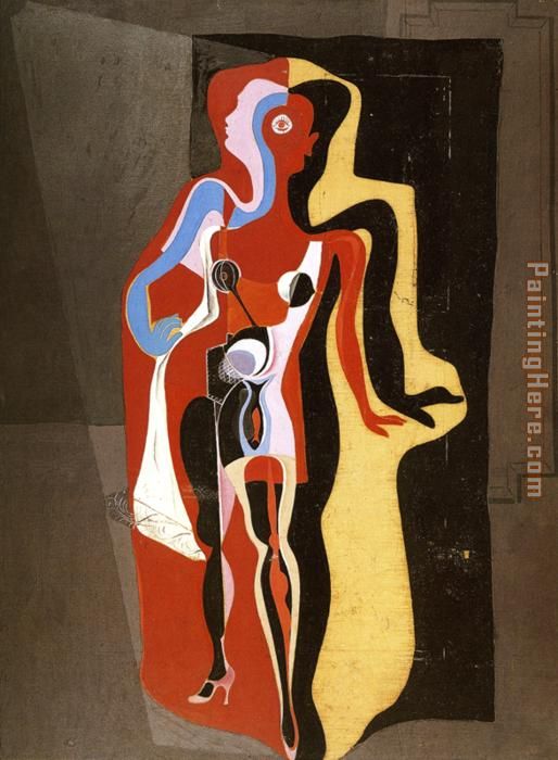 514x700 Salvador Dali Barcelona Mannequin Painting Anysize 50% Off - Painting Mannequin