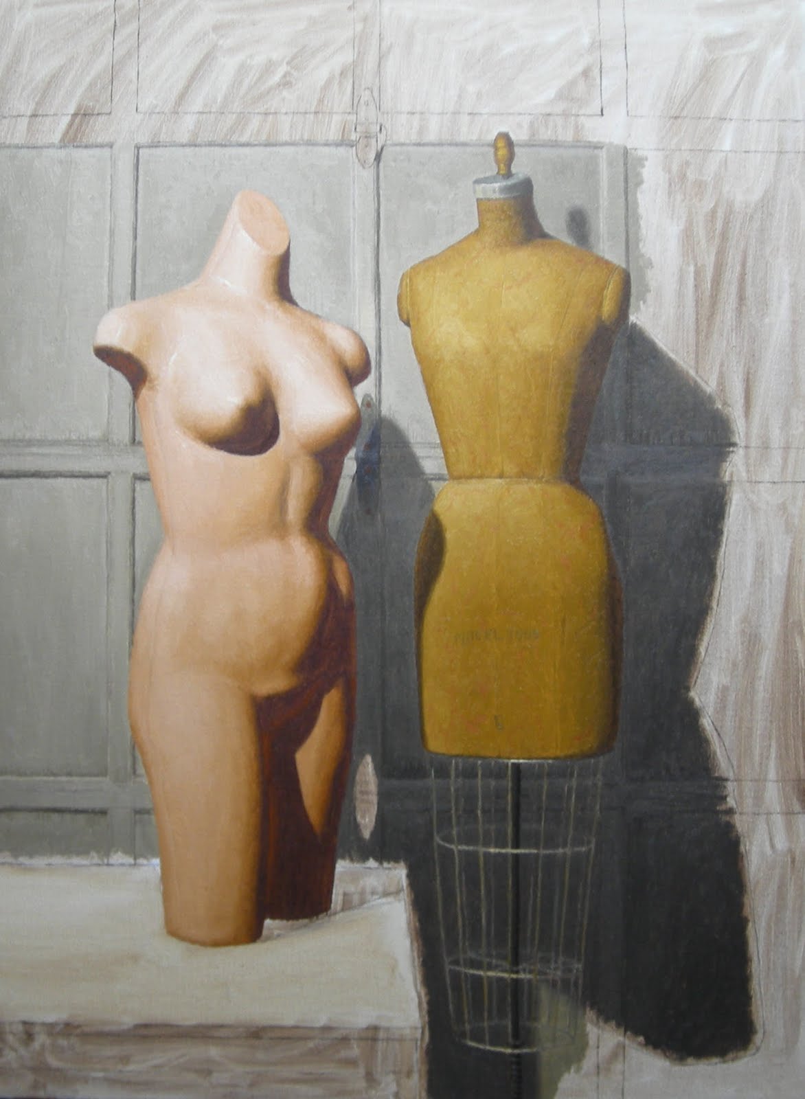 1172x1600 Shawn Sullivan Artist Painter November 2009 - Painting Mannequin