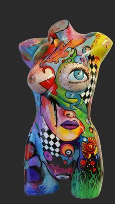 236x419 Painted Mannequin Art - Painting Mannequin