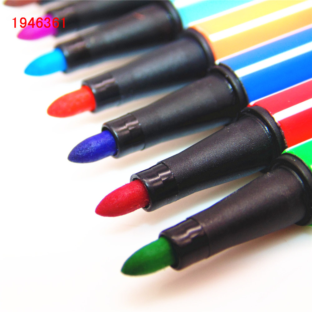 1000x1000 12182436 Colors Washable Colored Pen Painting Markers Artist - Painting Markers