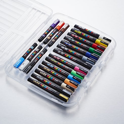 490x490 Posca Paint Markers Case Set Of 20 Paint Pens Painting - Painting Markers