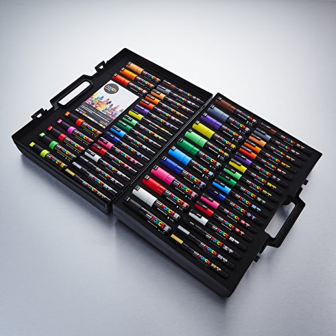 490x490 Posca Paint Markers Case Set Of 54 Paint Pens Painting - Painting Markers
