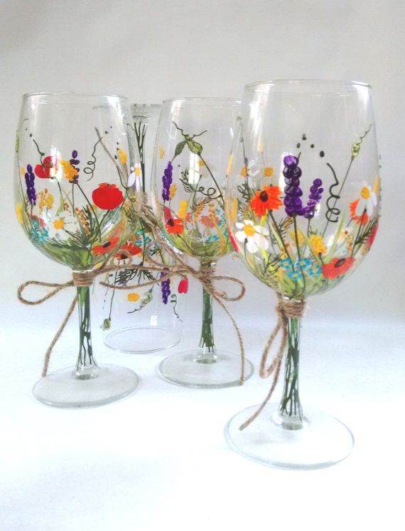 570x748 Wine Glasses - Painting Martini Glasses