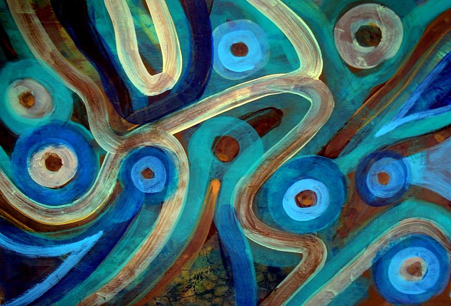 900x612 Maze In The Hell Painting By Aquira Kusume - Painting Maze