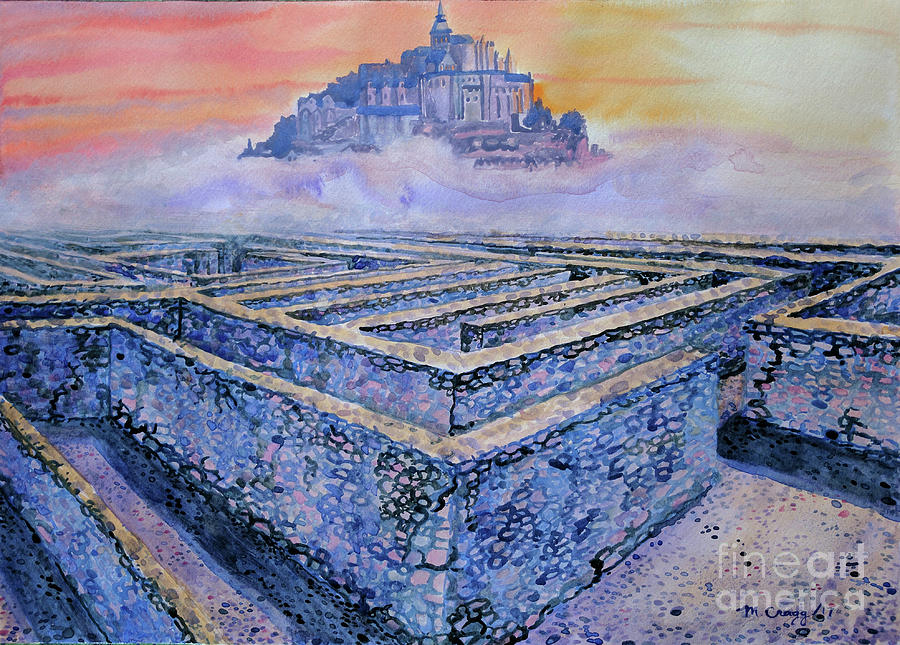 900x645 Castle Maze Painting By Mary Beth Cragg - Painting Maze