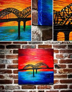 236x300 Memphis Bridge Painting My Paintings Memphis - Painting Memphis