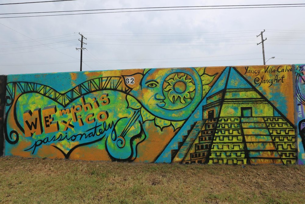 1000x667 Art In The Community Yancy Villa Calvo - Painting Memphis