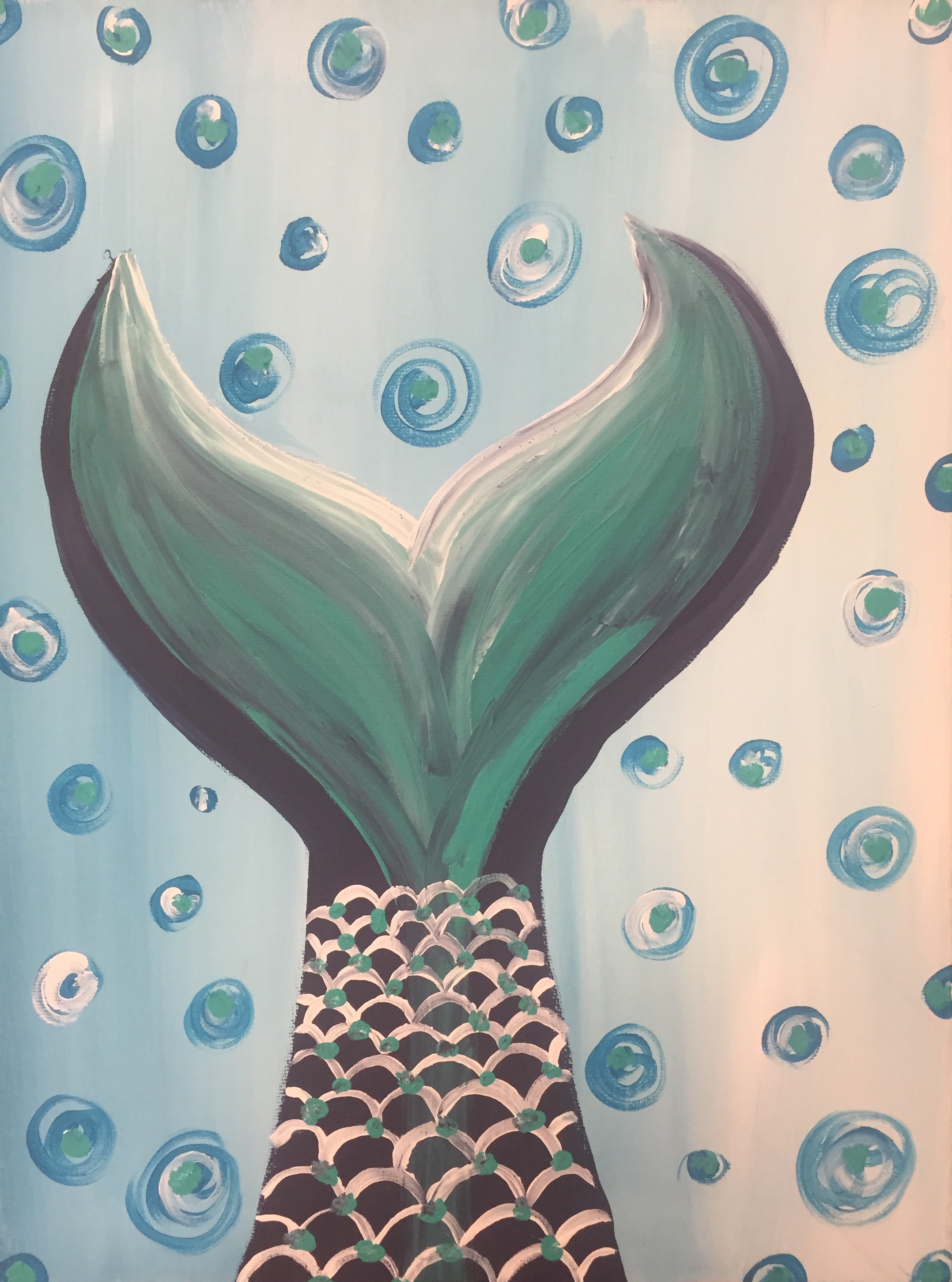 Painting Mermaid Tail At Explore Collection Of