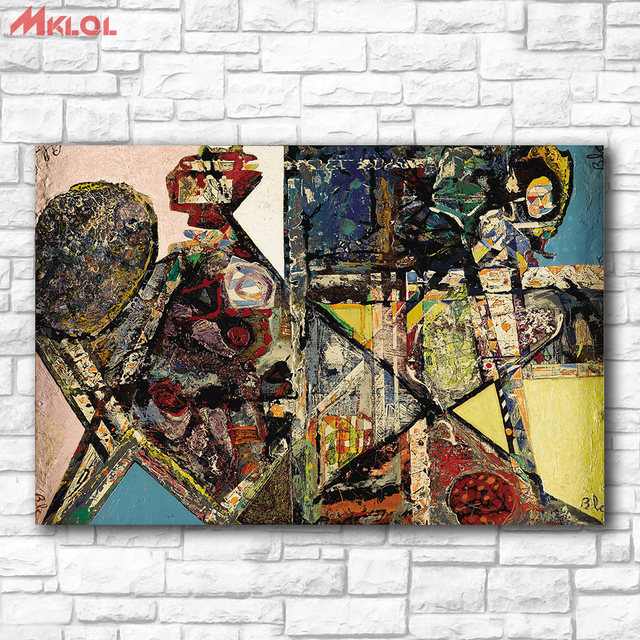 640x640 Online Shop Abstract Oil Painting Mickey Mouse Landscape Painting - Painting Mickey Mouse Online