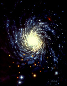 217x279 Ex Astris Scientia - Painting Milky Way