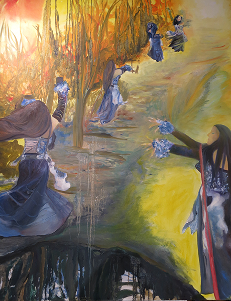 460x600 Nancy Lamers Milwaukee, Wisconsin 365 Artists 365 Days - Painting Milwaukee