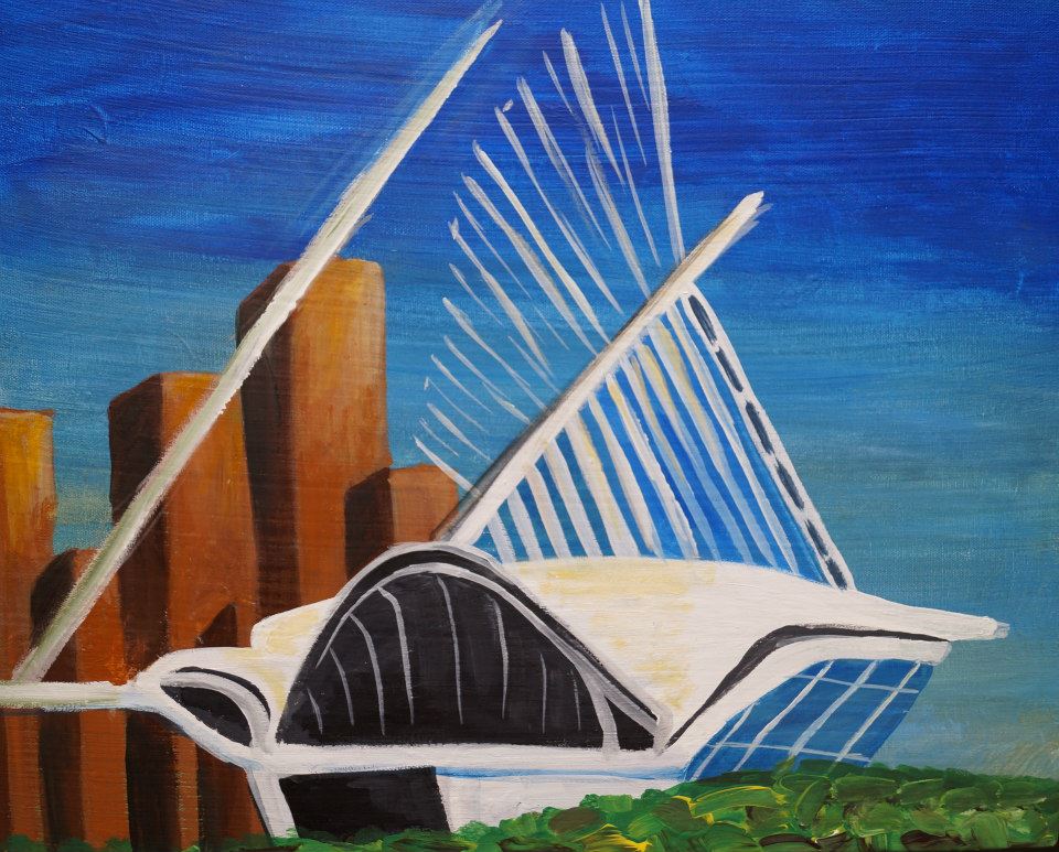 960x773 Good Morning Museum Splash Studio Painting - Painting Milwaukee
