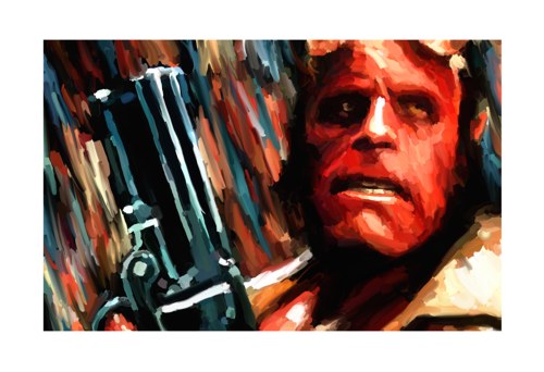 500x342 Matrix Carrie Ann Moss Trinity Movie Art Canvas Poster Print - Painting Movie