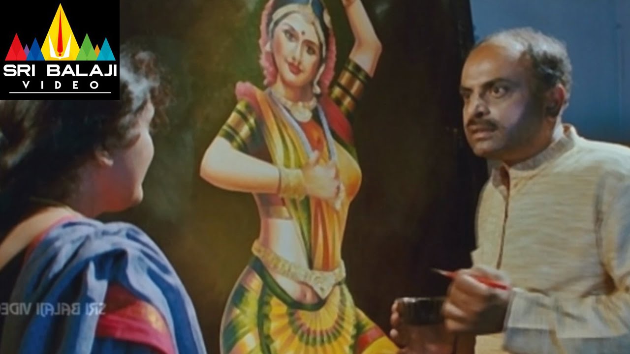 1280x720 Raja Vijaya Rajendra Bahadur Movie Nagavalli Painting Scene - Painting Movie