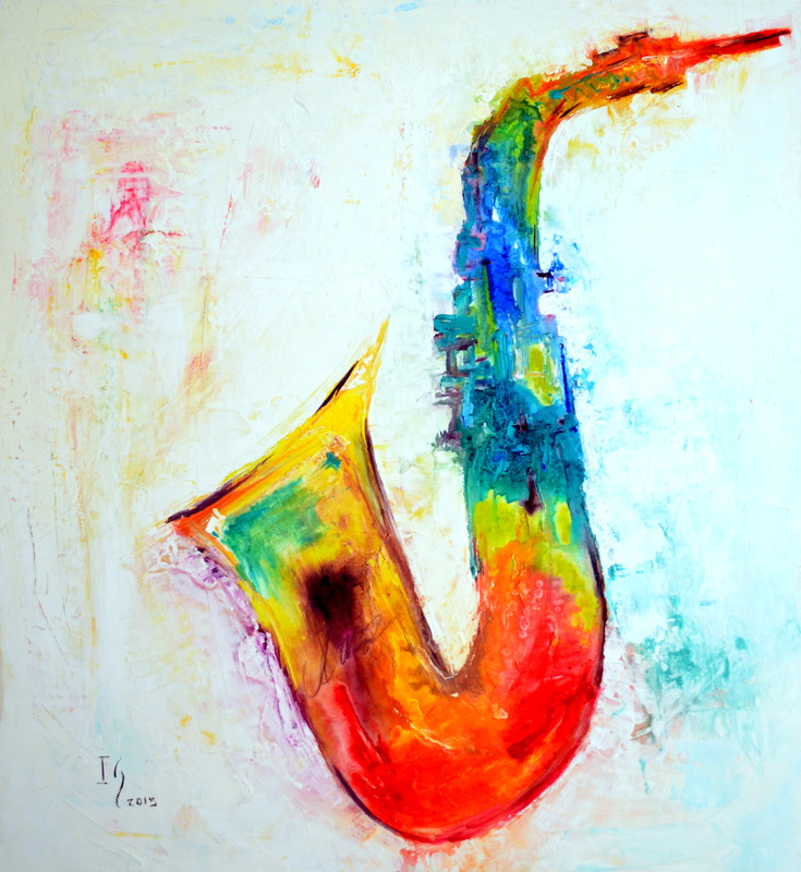 735x800 Music Painting - Painting Music