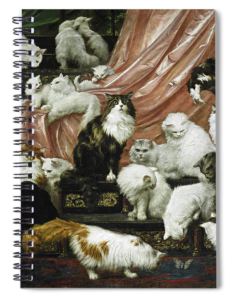 770x1000 My Wife's Lovers Spiral Notebook For Sale By Carl Kahler - Painting My Wifes Lovers