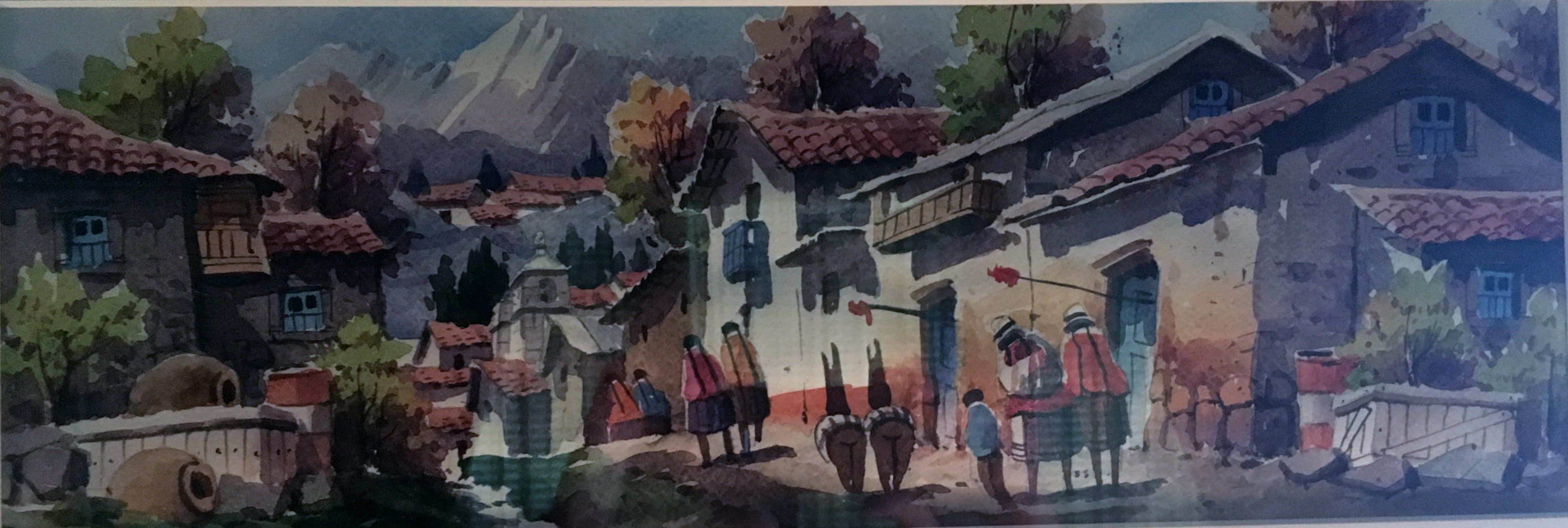 3879x1307 Art Travel Steemit - Painting My Wifes Lovers